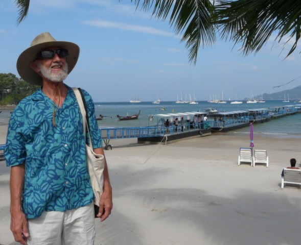 Jerry ashore Patong Beach